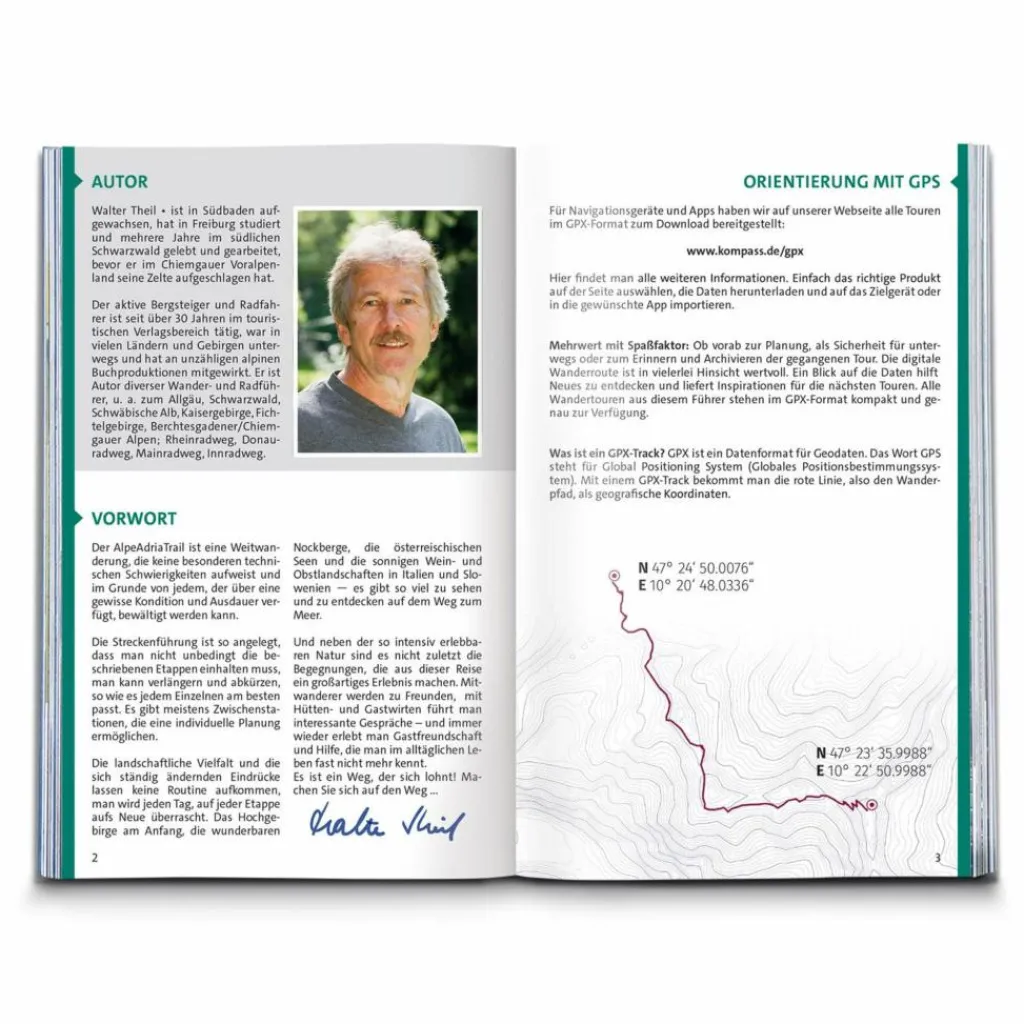 Wanderführer*KOMPASS WANDERFÜHRER ALPEADRIATRAIL