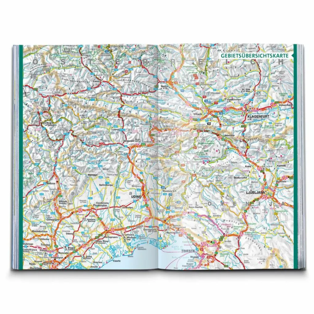 Wanderführer*KOMPASS WANDERFÜHRER ALPEADRIATRAIL