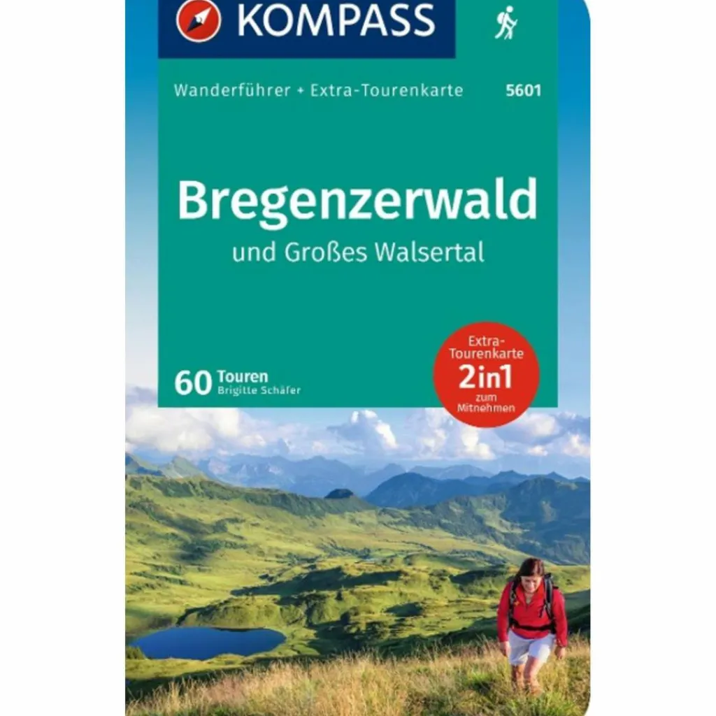 KOMPASS WANDERFÜHRER BREGENZERWALD UND GROßES WALSERTAL^ Wanderführer