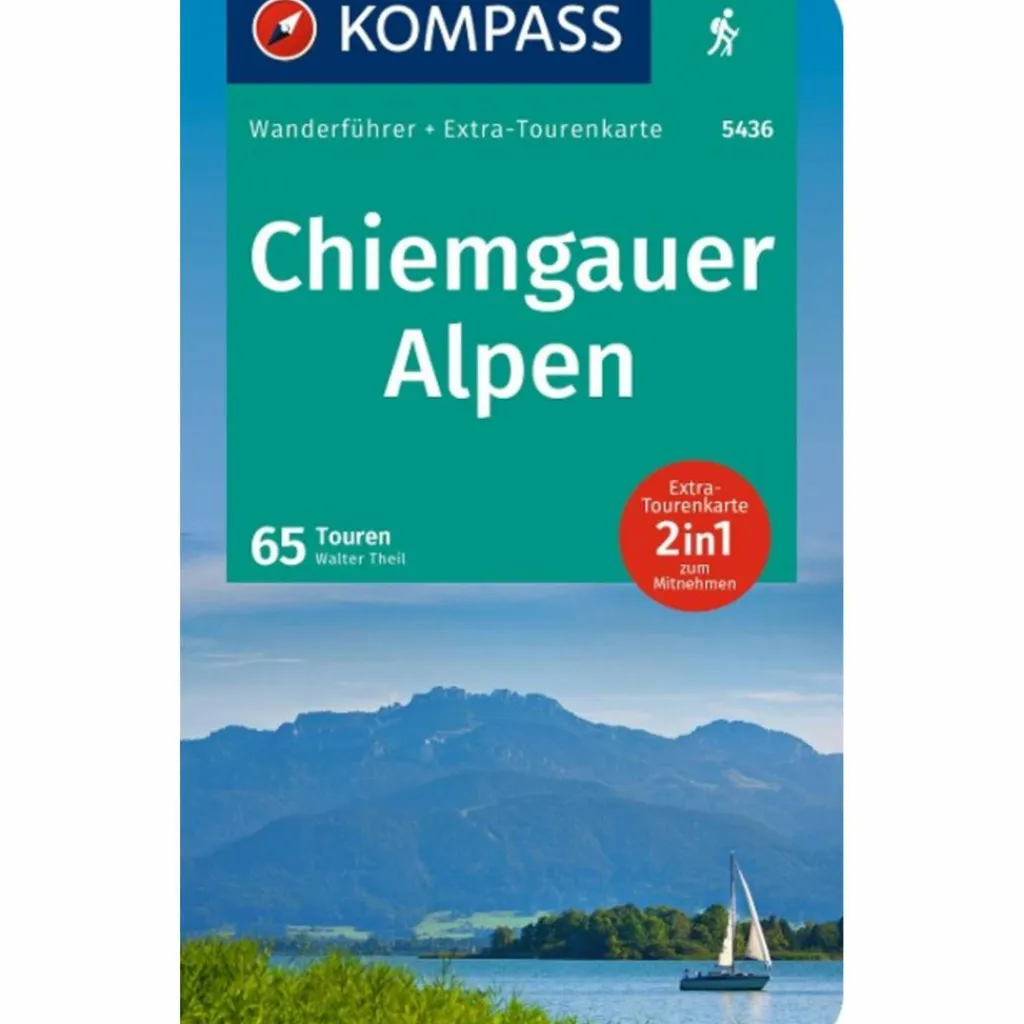 Wanderführer*KOMPASS WANDERFÜHRER CHIEMGAUER ALPEN, 65 TOUREN