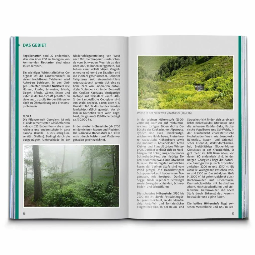 Wanderführer*KOMPASS WANDERFÜHRER GEORGIEN, KAUKASUS, 50 TOUREN