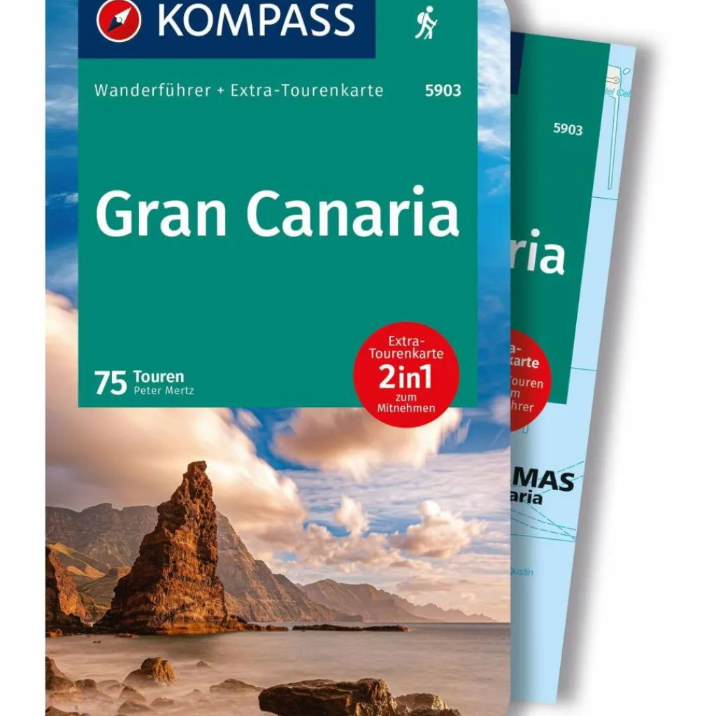 KOMPASS WANDERFÜHRER GRAN CANARIA, 75 TOUREN^ Wanderführer