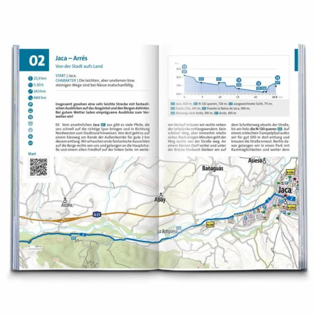 KOMPASS WANDERFÜHRER JAKOBSWEG SPANIEN, CAMINO FRANCÉS^ Wanderführer