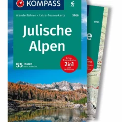 Wanderführer*KOMPASS WANDERFÜHRER JULISCHE ALPEN, 55 TOUREN
