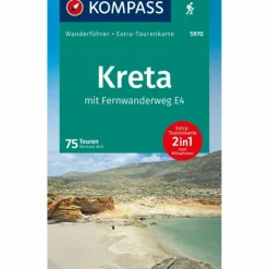 Wanderführer*KOMPASS WANDERFÜHRER KRETA MIT WEITWANDERWEG E4, 75 TOUREN