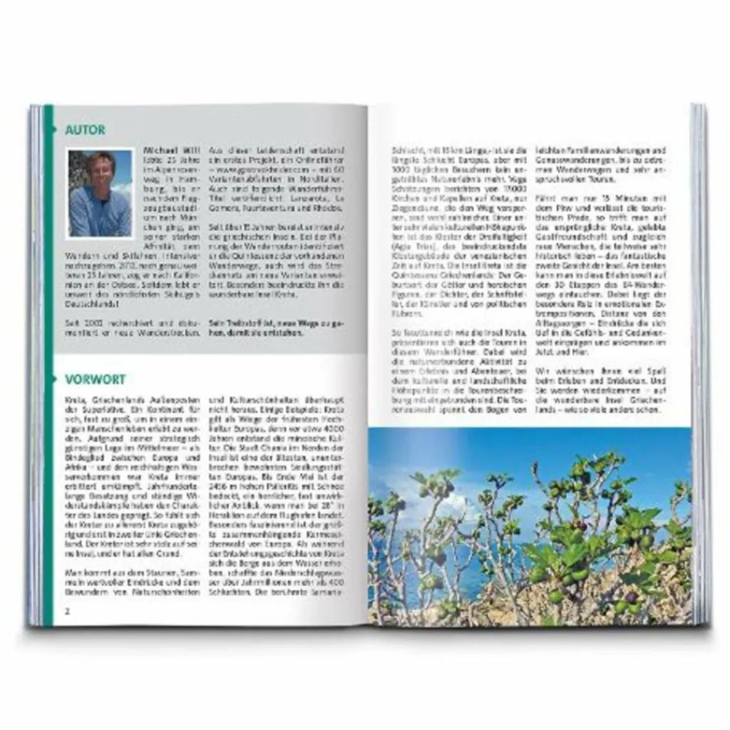 Wanderführer*KOMPASS WANDERFÜHRER KRETA MIT WEITWANDERWEG E4, 75 TOUREN