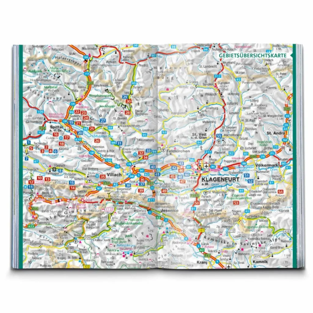 Wanderführer*KOMPASS WANDERFÜHRER KÄRNTNER SEEN