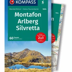 KOMPASS WANDERFÜHRER MONTAFON, ARLBERG, SILVRETTA, 60 TOUREN^ Wanderführer