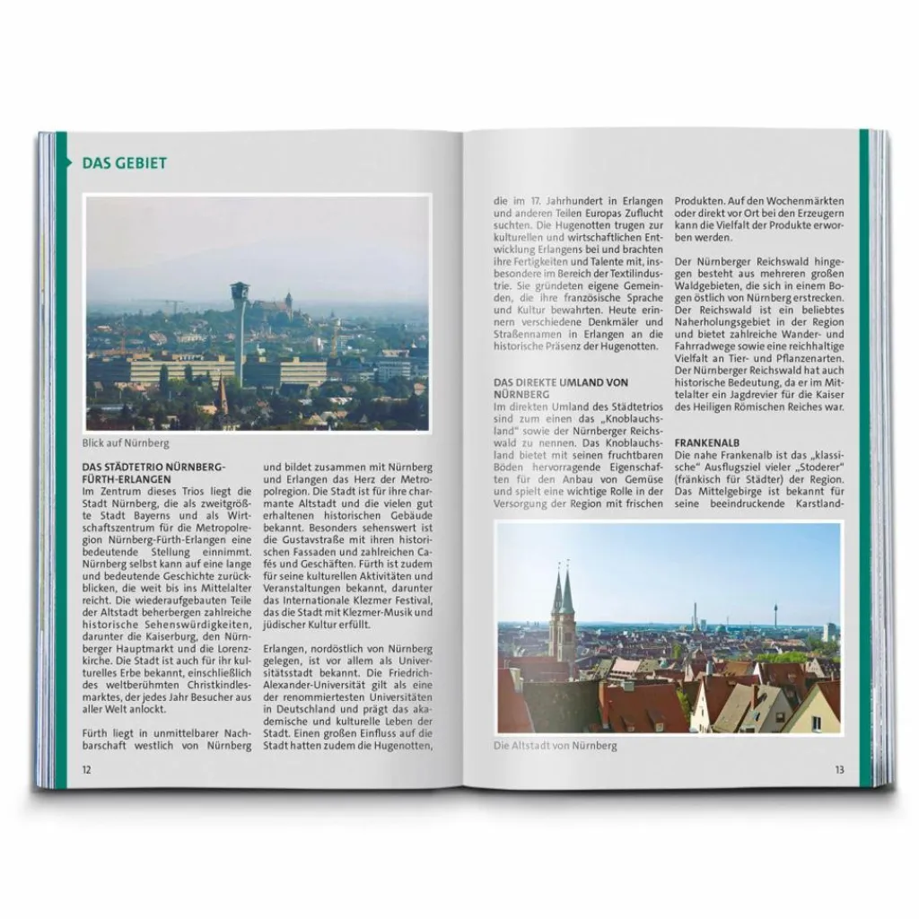 Wanderführer*KOMPASS WANDERFÜHRER NÜRNBERG, FRANKENALB, FRANKENHÖHE