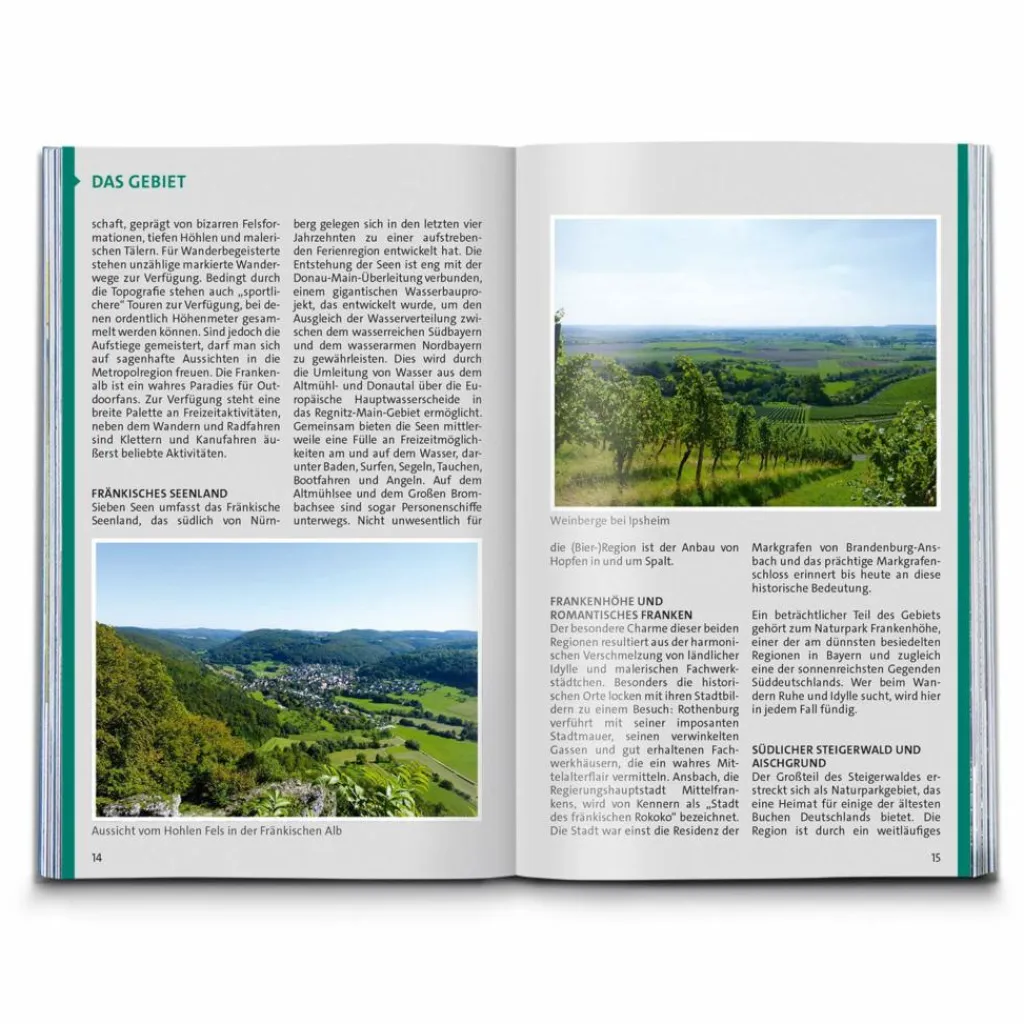 Wanderführer*KOMPASS WANDERFÜHRER NÜRNBERG, FRANKENALB, FRANKENHÖHE