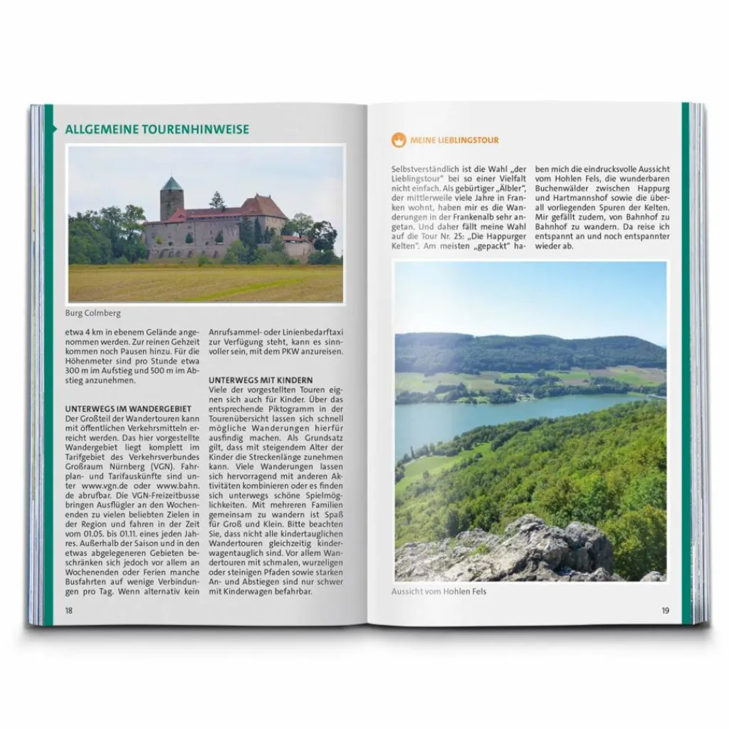 Wanderführer*KOMPASS WANDERFÜHRER NÜRNBERG, FRANKENALB, FRANKENHÖHE