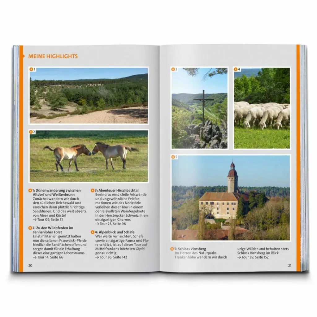 Wanderführer*KOMPASS WANDERFÜHRER NÜRNBERG, FRANKENALB, FRANKENHÖHE