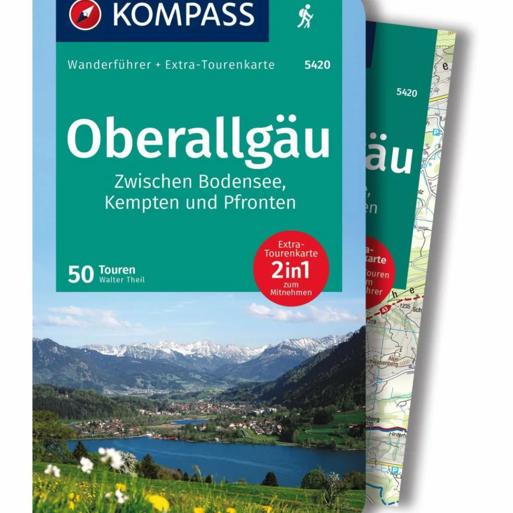 Wanderführer*KOMPASS WANDERFÜHRER OBERALLGÄU, 50 TOUREN
