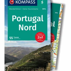 Wanderführer*KOMPASS WANDERFÜHRER PORTUGAL NORD, 55 TOUREN