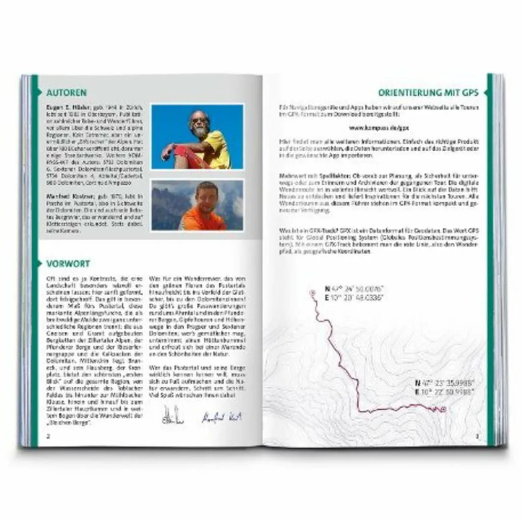 Wanderführer*KOMPASS WANDERFÜHRER PUSTERTAL UND SEINE SEITENTÄLER