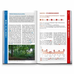 KOMPASS WANDERFÜHRER RÜGEN, MIT HIDDENSEE UND FISCHLAND-DARß^ Wanderführer
