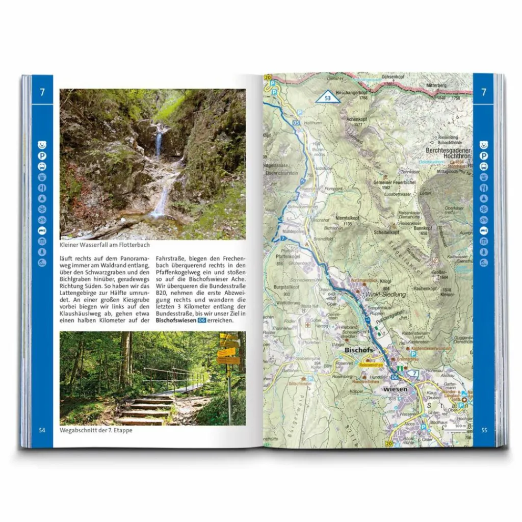 Wanderführer*KOMPASS WANDERFÜHRER SALZALPENSTEIG, CHIEMSEE, KÖNIGSSEE - Wanderführer