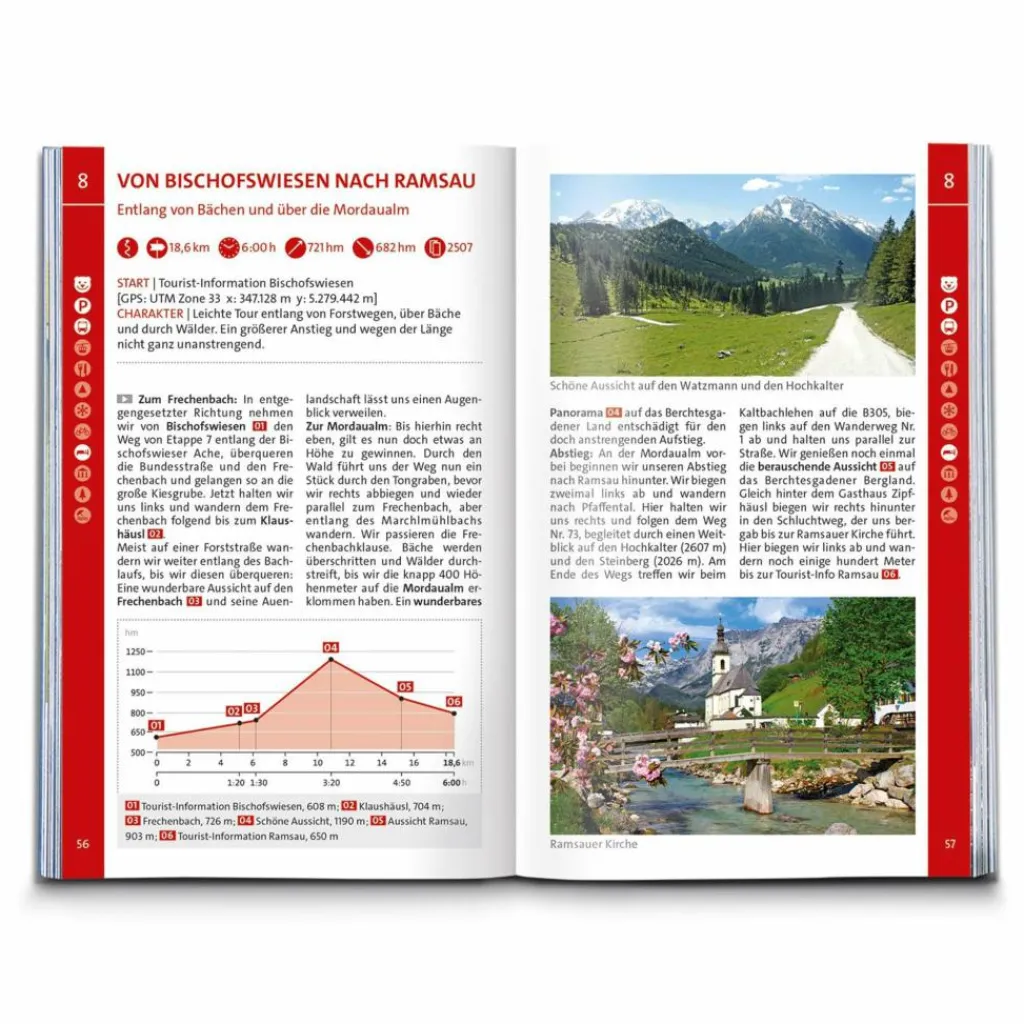 Wanderführer*KOMPASS WANDERFÜHRER SALZALPENSTEIG, CHIEMSEE, KÖNIGSSEE - Wanderführer