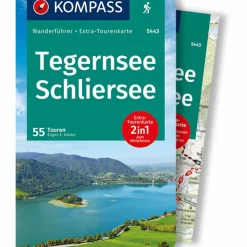 Wanderführer*KOMPASS WANDERFÜHRER TEGERNSEE, SCHLIERSEE - Wanderführer