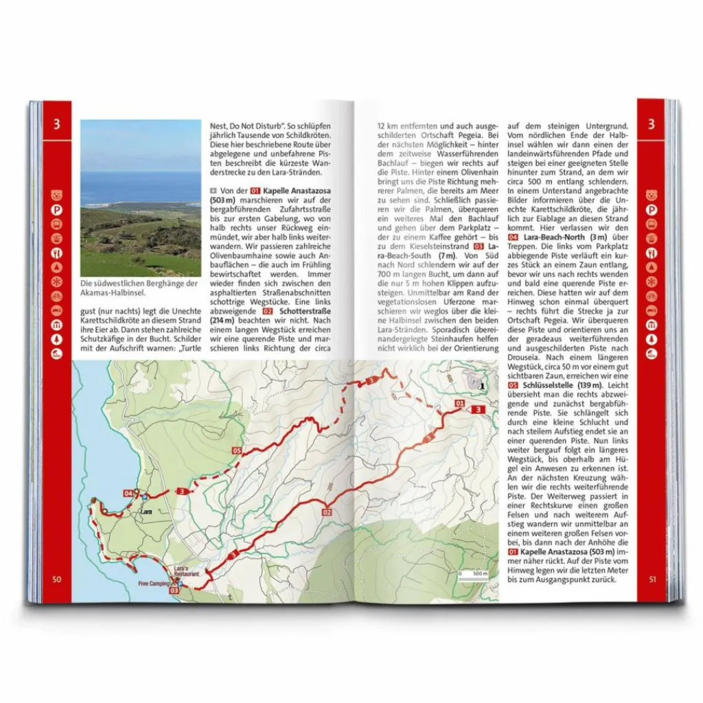 KOMPASS WANDERFÜHRER ZYPERN, 55 TOUREN MIT EXTRA-TOURENKARTE^ Wanderführer