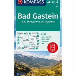 KOMPASS WANDERKARTE 040 BAD GASTEIN, BAD HOFGASTEIN^ Wanderkarten Und Winterkarten|Wanderkarten Und Winterkarten
