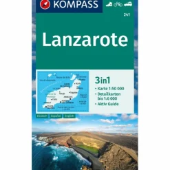 Wanderkarten Und Winterkarten|Wanderkarten Und Winterkarten*KOMPASS WANDERKARTE 241 LANZAROTE 1:50.000