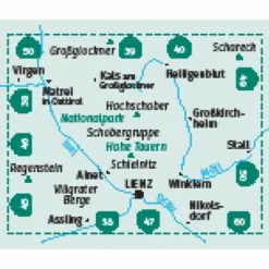 KOMPASS WANDERKARTE 48 LIENZ, SCHOBERGRUPPE, NP HOHE TAUERN^ Wanderkarten Und Winterkarten|Wanderkarten Und Winterkarten
