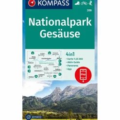 KOMPASS WANDERKARTE 206 NATIONALPARK GESÄUSE 1:25000^ Wanderkarten Und Winterkarten|Wanderkarten Und Winterkarten