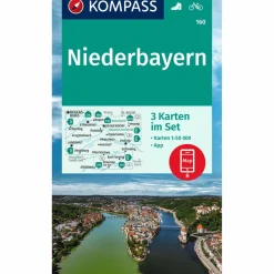 Wanderkarten Und Winterkarten|Wanderkarten Und Winterkarten*KOMPASS WANDERKARTE 160 NIEDERBAYERN