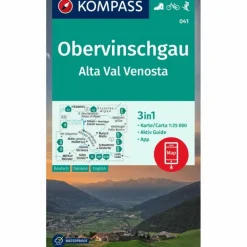 Wanderkarten Und Winterkarten|Wanderkarten Und Winterkarten*KOMPASS WANDERKARTE 041 OBERVINSCHGAU