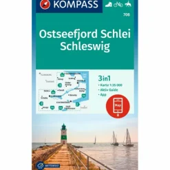 Wanderkarten Und Winterkarten|Wanderkarten Und Winterkarten*KOMPASS WANDERKARTE 708 OSTSEEFJORD SCHLEI, SCHLESWIG