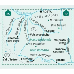 KOMPASS WANDERKARTE 86 PARCO NAZIONALE GRAN PARADISO^ Wanderkarten Und Winterkarten|Wanderkarten Und Winterkarten
