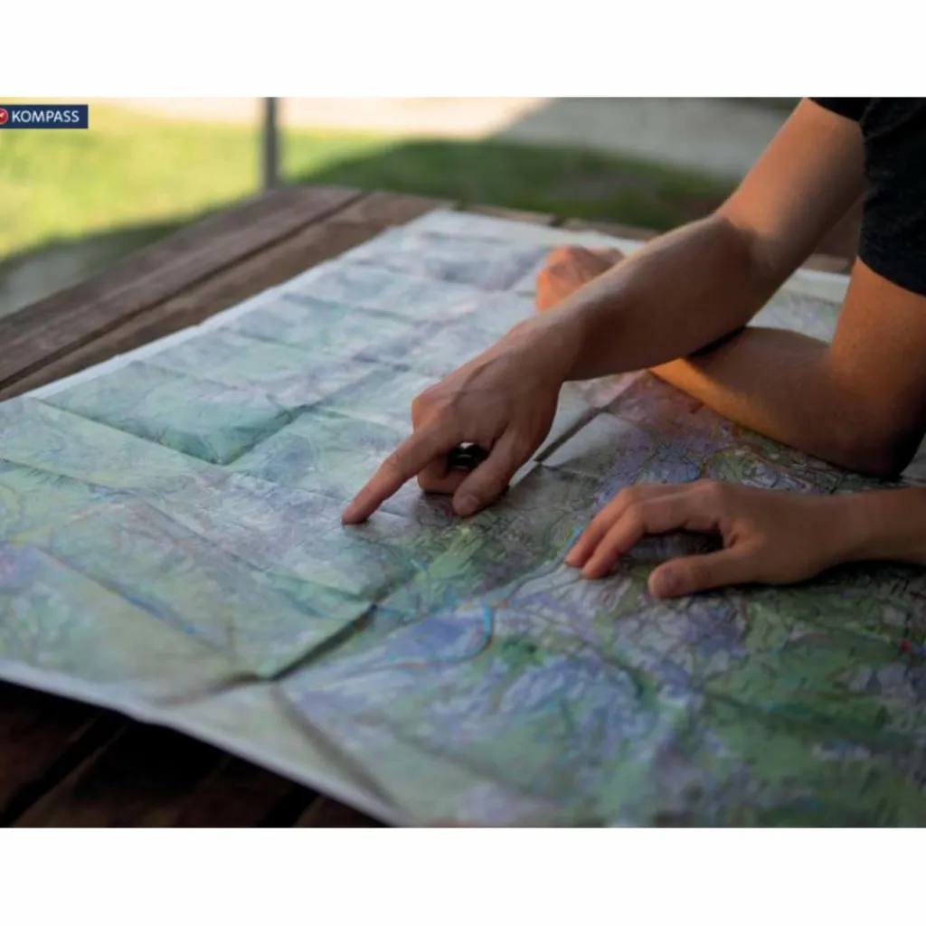 KOMPASS WANDERKARTE 017 SALZBURG, UNTERSBERG, HALLEIN^ Wanderkarten Und Winterkarten|Wanderkarten Und Winterkarten