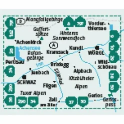 KOMPASS WANDERKARTE 28 VORDERES ZILLERTAL 1:50.000^ Wanderkarten Und Winterkarten|Wanderkarten Und Winterkarten