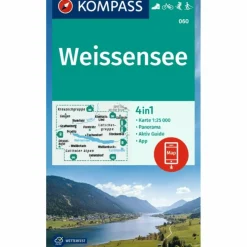 Wanderkarten Und Winterkarten|Wanderkarten Und Winterkarten*KOMPASS WANDERKARTE 060 WEISSENSEE 1:25.000