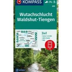 KOMPASS WANDERKARTE 899 WUTACHSCHLUCHT, WALDSHUT-TIENGEN^ Wanderkarten Und Winterkarten|Wanderkarten Und Winterkarten