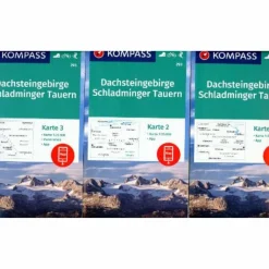 Wanderkarten Und Winterkarten|Wanderkarten Und Winterkarten*KOMPASS WANDERKARTEN-SET 293 DACHSTEINGEBIRGE