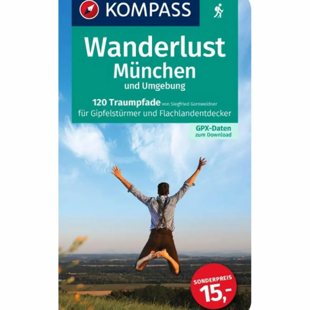 Wanderführer*KOMPASS WANDERLUST MÜNCHEN UND UMGEBUNG - Wanderführer