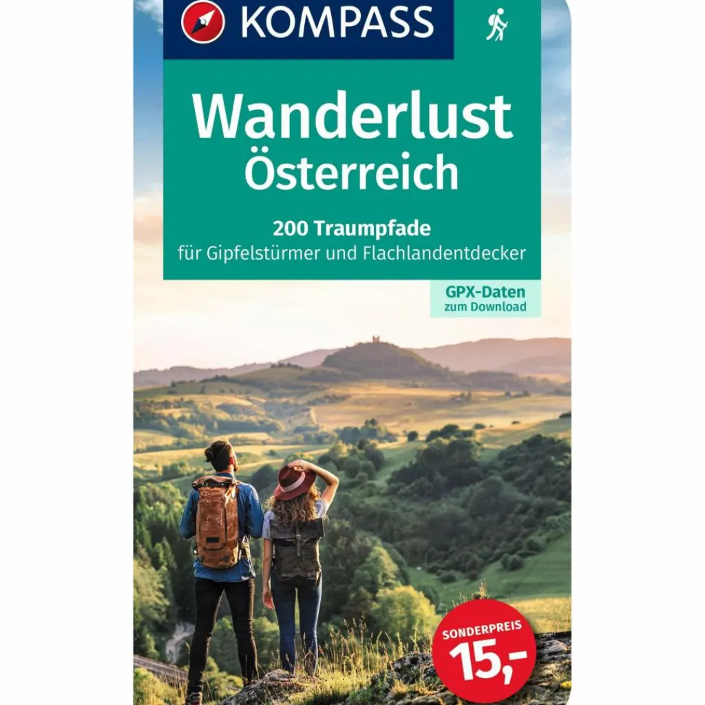 KOMPASS WANDERLUST ÖSTERREICH - Wanderführer^ Wanderführer