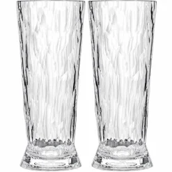 KOZIOL Campingtöpfe Und Campinggeschirr*SUPERGLAS BIERGLAS 500ML CLUB NO. 11 SET OF 2 - Campinggeschirr
