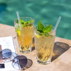 KOZIOL Campingtöpfe Und Campinggeschirr*SUPERGLAS LONGDRINK GLAS 300ML CLUB NO. 6 SET OF 2 - Campinggeschirr