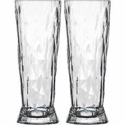 KOZIOL Campingtöpfe Und Campinggeschirr*SUPERGLAS WEIZENGLAS 300ML CLUB NO. 10 SET OF 2 - Campinggeschirr