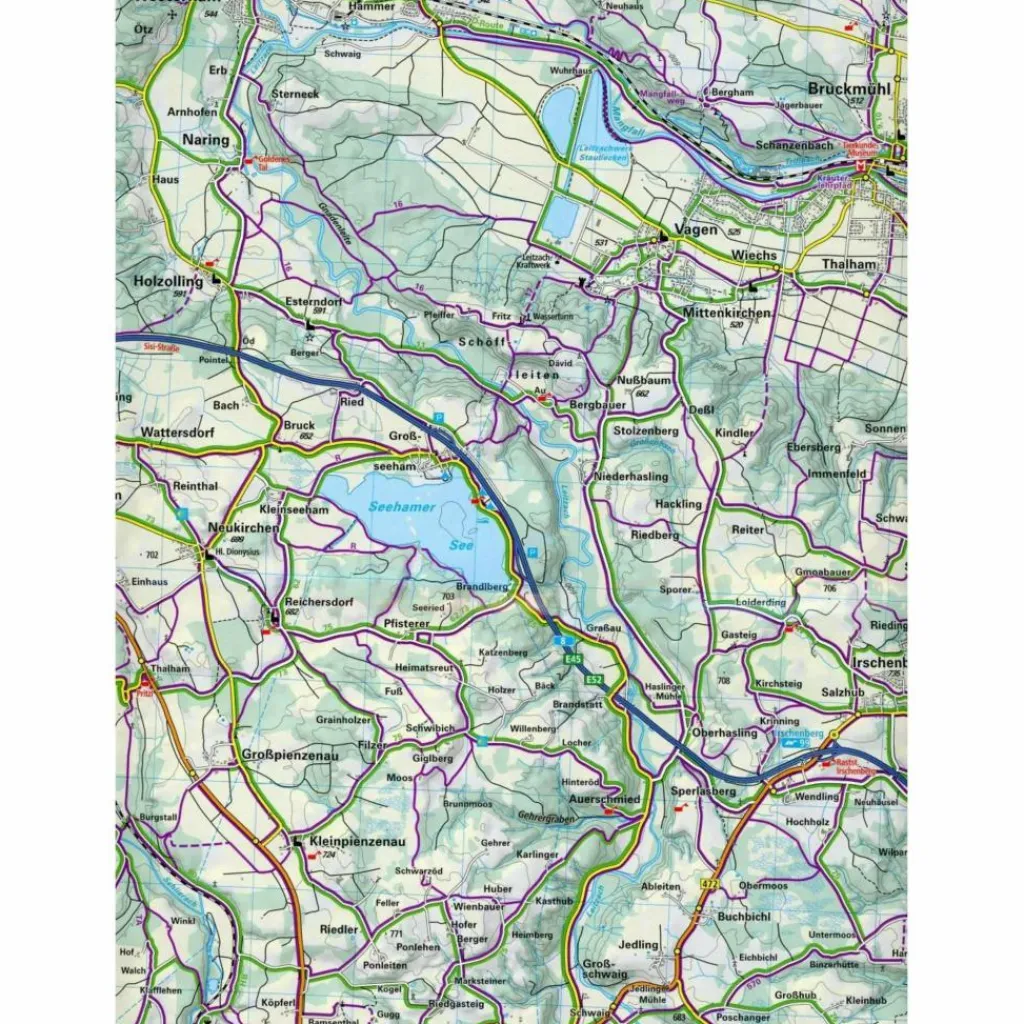 Fahrradkarten|Winterkarten*KUF OUTDOORKARTE 05. TEGERNSEE - Wanderkarte