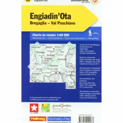 KUF SCHWEIZ WANDERKARTE 28 OBERENGADIN - Wanderkarte^ Wanderkarten Und Winterkarten|Wanderkarten Und Winterkarten