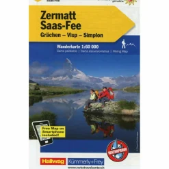 KUF SCHWEIZ WK 24 ZERMATT / SAAS FEE - Wanderkarte^ Winterkarten|Wanderkarten Und Winterkarten