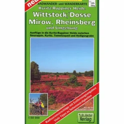 Fahrradkarten|Fahrradkarten*KYRITZ-RUPPINER HEIDE, WITTSTOCK/DOSSE, - Fahrradkarte