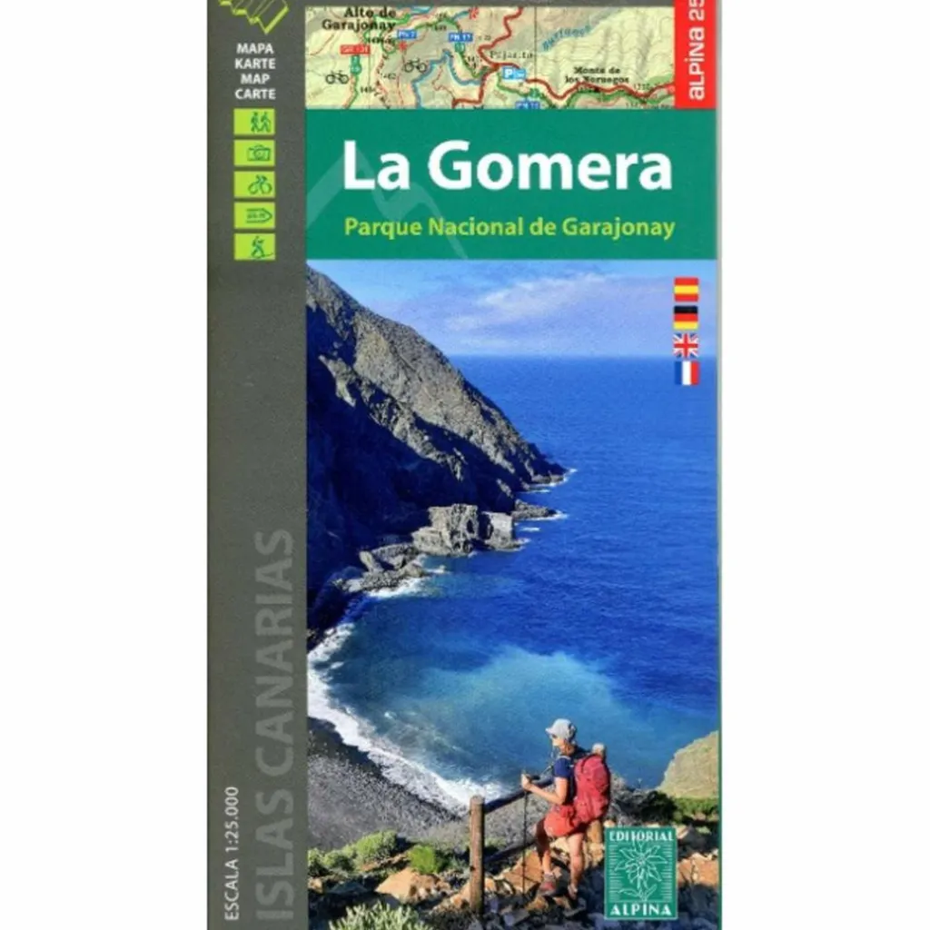 Wanderkarten Und Winterkarten|Wanderkarten Und Winterkarten*LA GOMERA - Wanderkarte