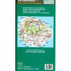 Wanderkarten Und Winterkarten|Wanderkarten Und Winterkarten*LA GOMERA - Wanderkarte