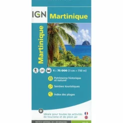 LA MARTINIQUE 1:75 000^ Fahrradkarten|Wanderkarten Und Winterkarten