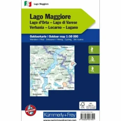 Straßenkarten|Straßenkarten*LAGO MAGGIORE NR. 08 OUTDOORKARTE ITALIEN 1:50 000 - Karte